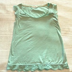 Boden Top with Eyelet detail